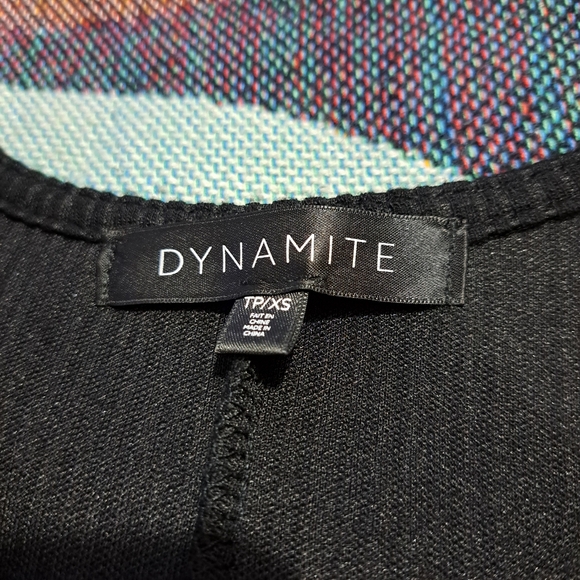 🌈DYNAMITE CABLE KNIT BODY CON DRESS-XS - Picture 3 of 5